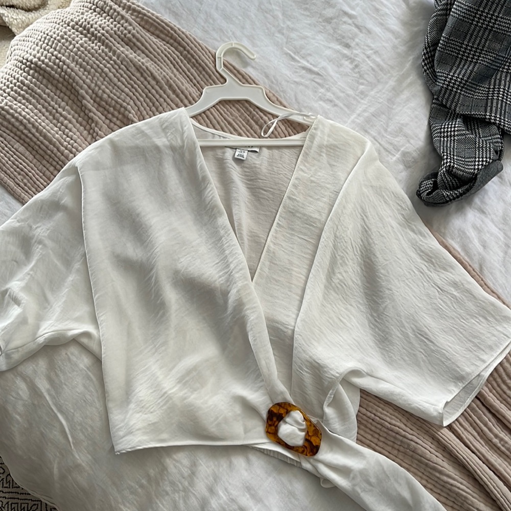 Top shop wrap top